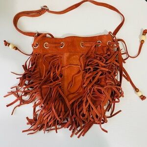 TOMS Womens Celestial Soft Suede Mini Crossbody Handbag Charcoal NWOT